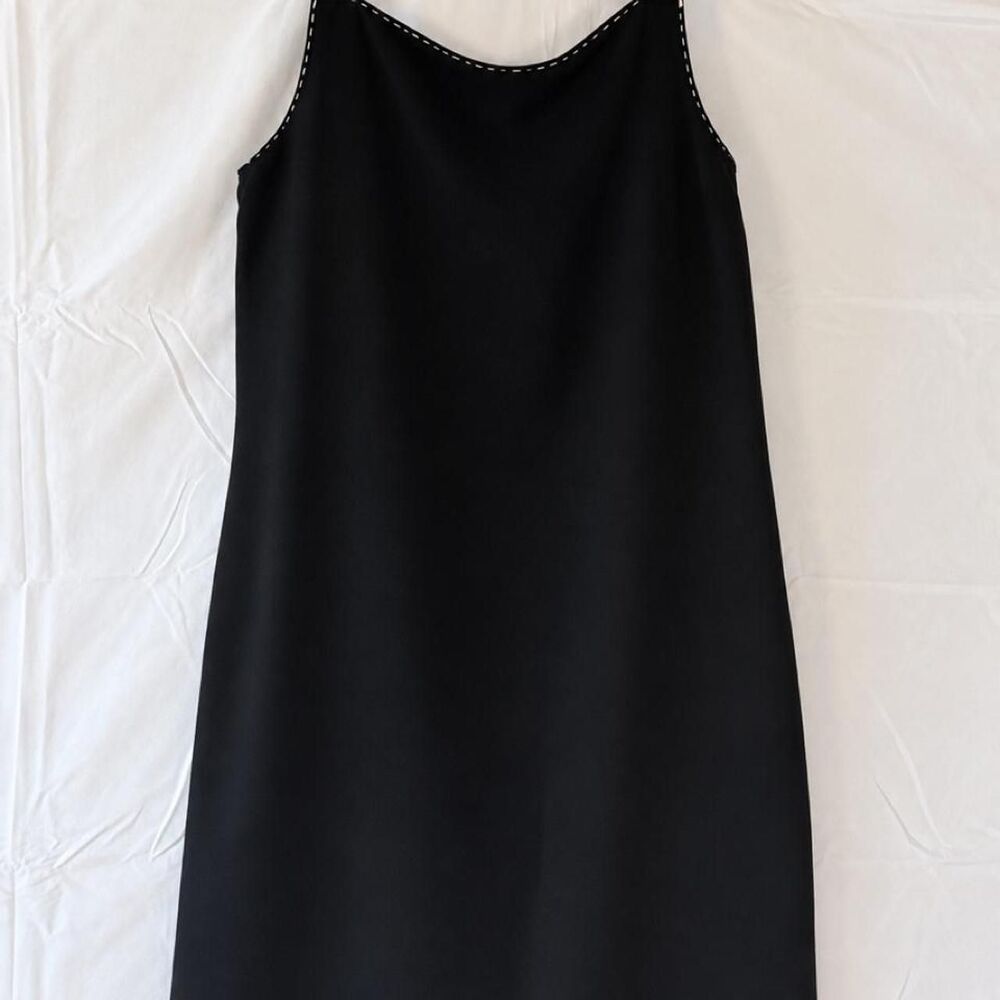 Y2K Beaded Black Dress